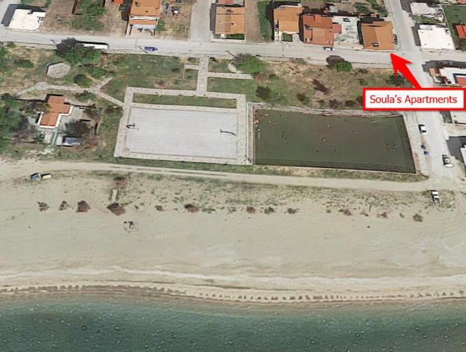 Soula'S Sunshine Blue Apartment Nea Karvali Kültér fotó