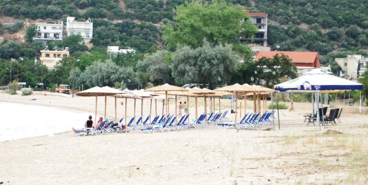 Soula'S Sunshine Blue Apartment Nea Karvali Kültér fotó